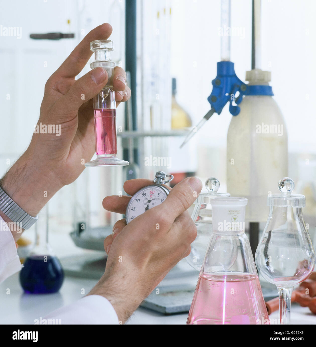 chemical analysis Stock Photo Alamy