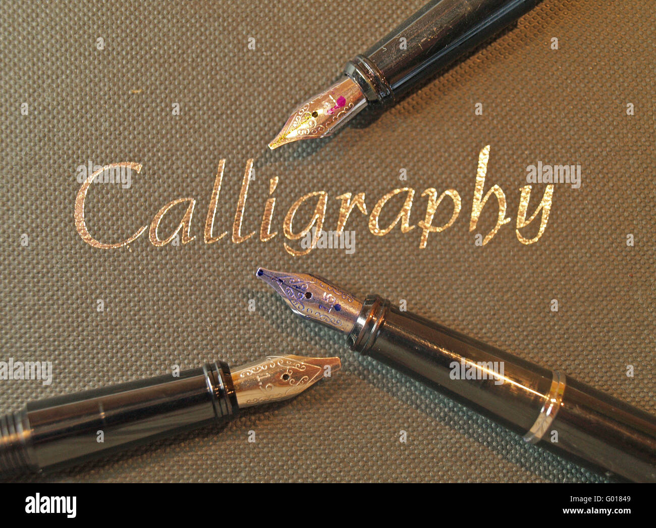 Calligraphy Stock Photo