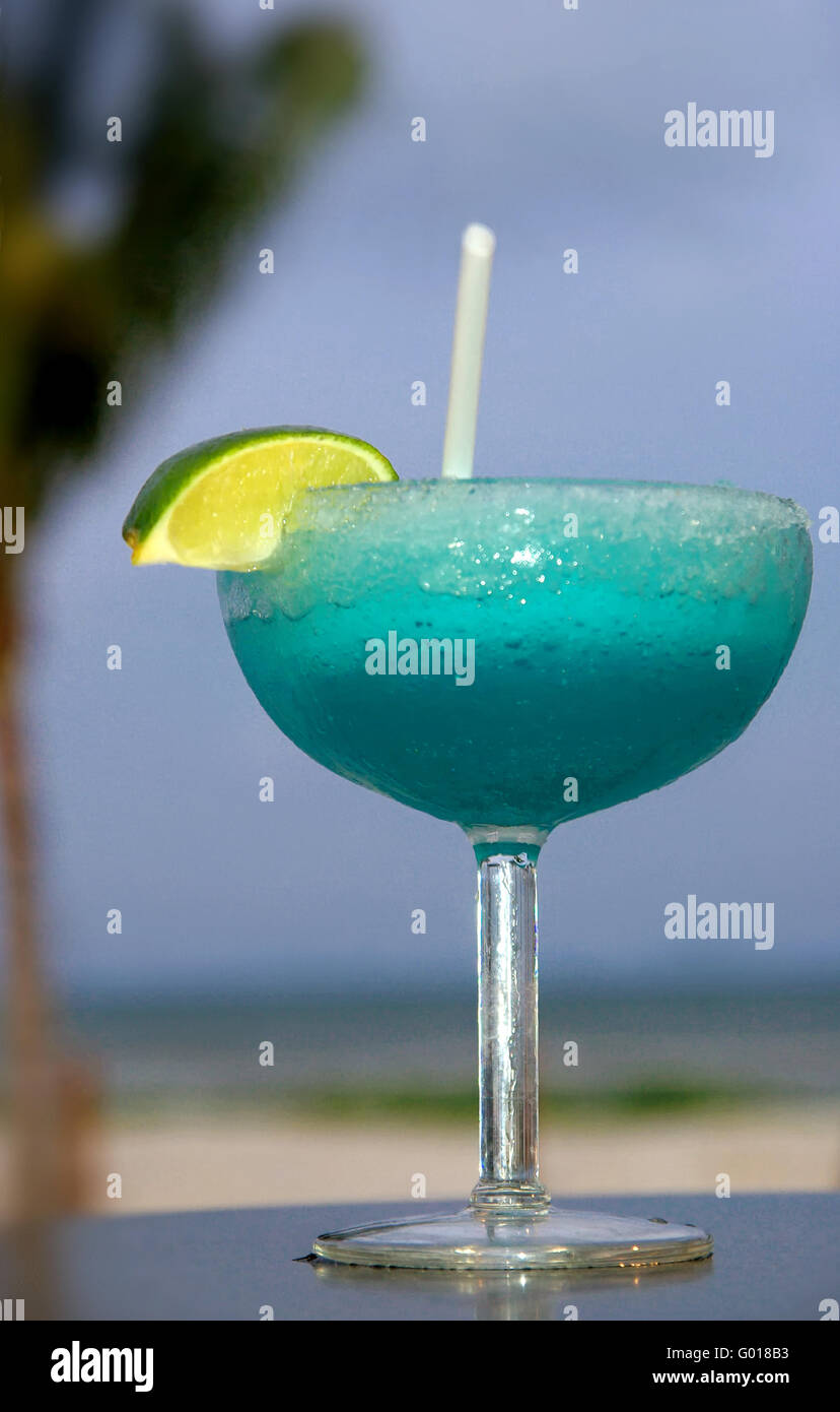Margarita on the beach Stock Photo Alamy