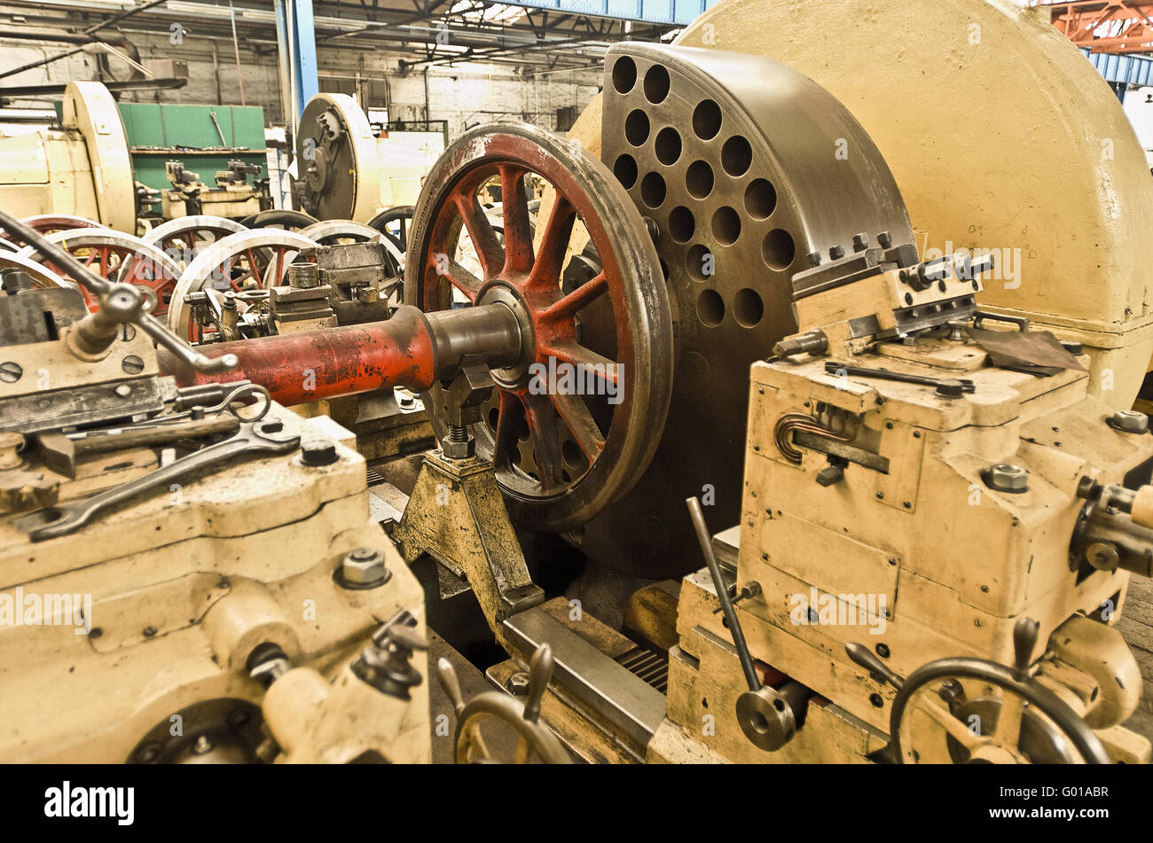 Meiningen Steam Works Stock Photo Alamy