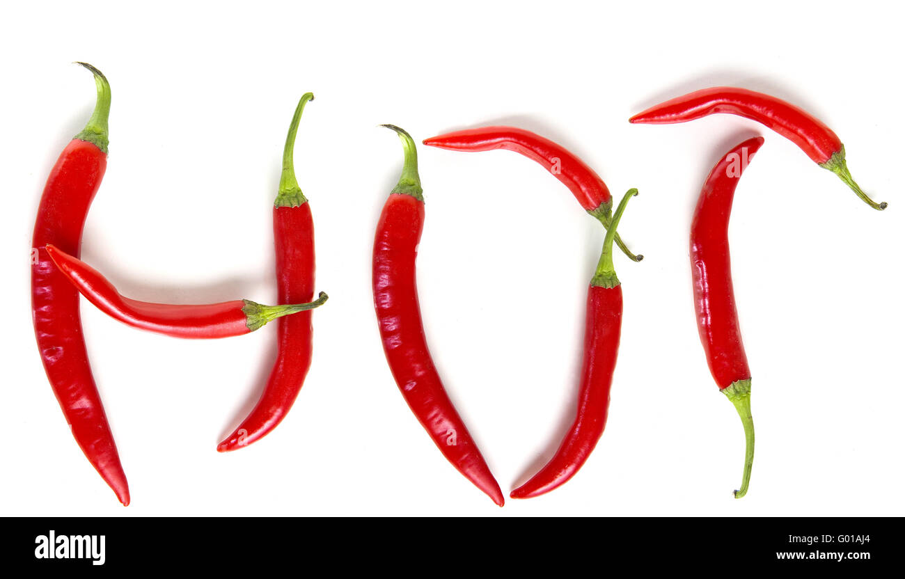 Hot Chili Stock Photo