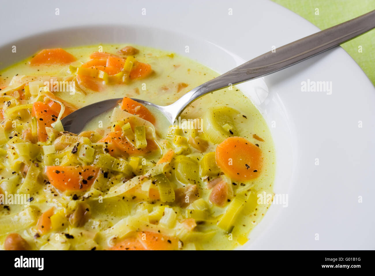 Afrikanische Gemüsesuppe - African Vegetable Soup Stock Photo