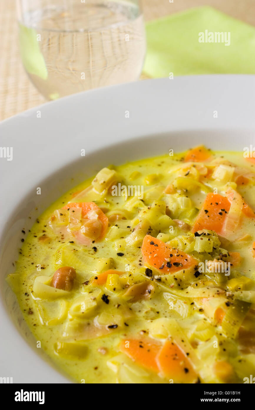 Afrikanische Gemüsesuppe African Vegetable Soup Stock Photo Alamy