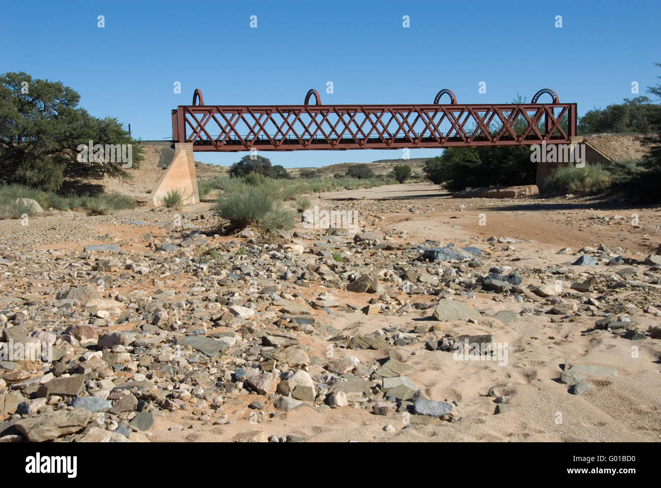 Railway bridge Stock Photo