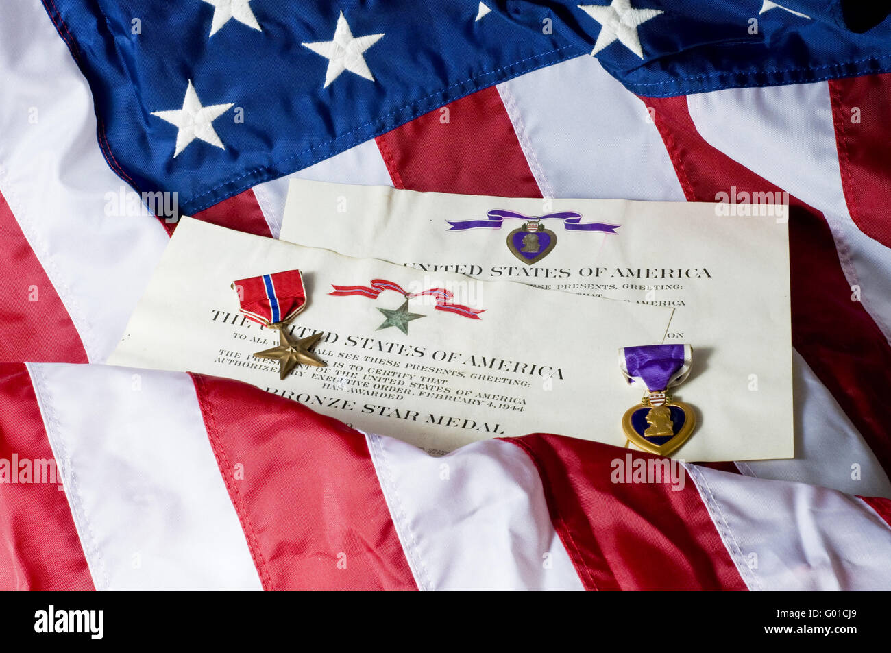 Purple heart medal hires stock photography and images Alamy