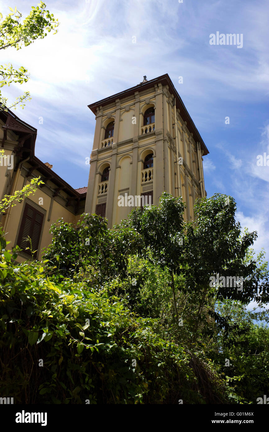 Architecture Eclecticism style applied on the Kapandji villa multi ...