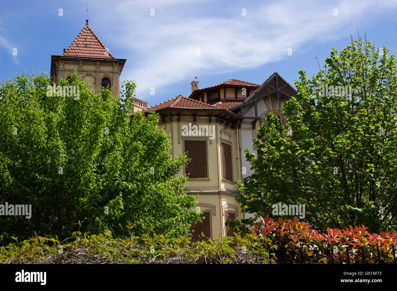 Architecture Eclecticism style applied on the Kapandji's mansion ...