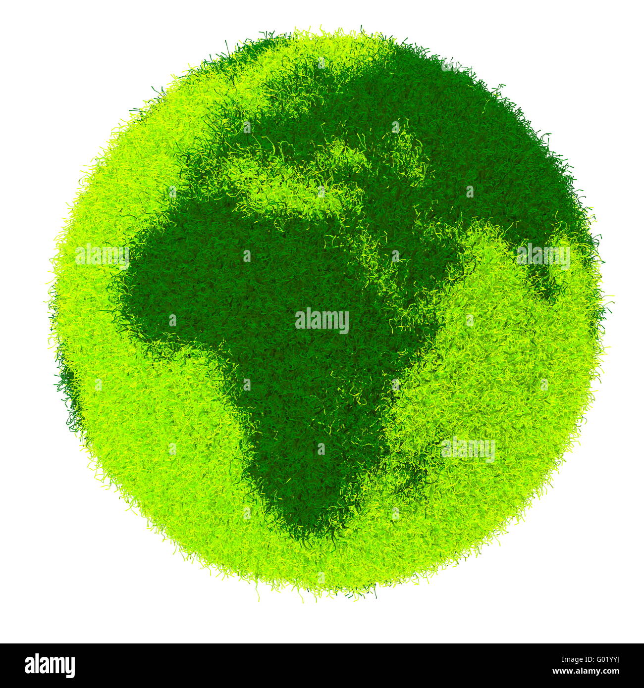 Green planet Stock Photo