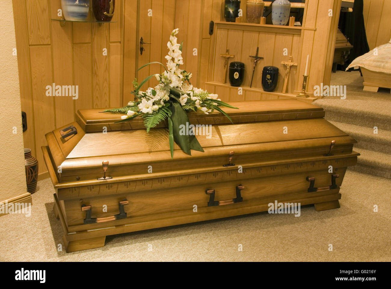 coffin Stock Photo