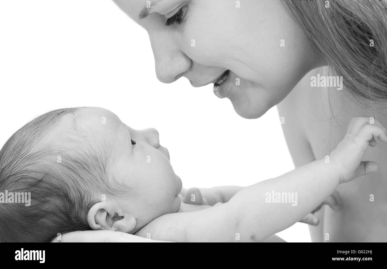 Women and baby Stock Photo - Alamy