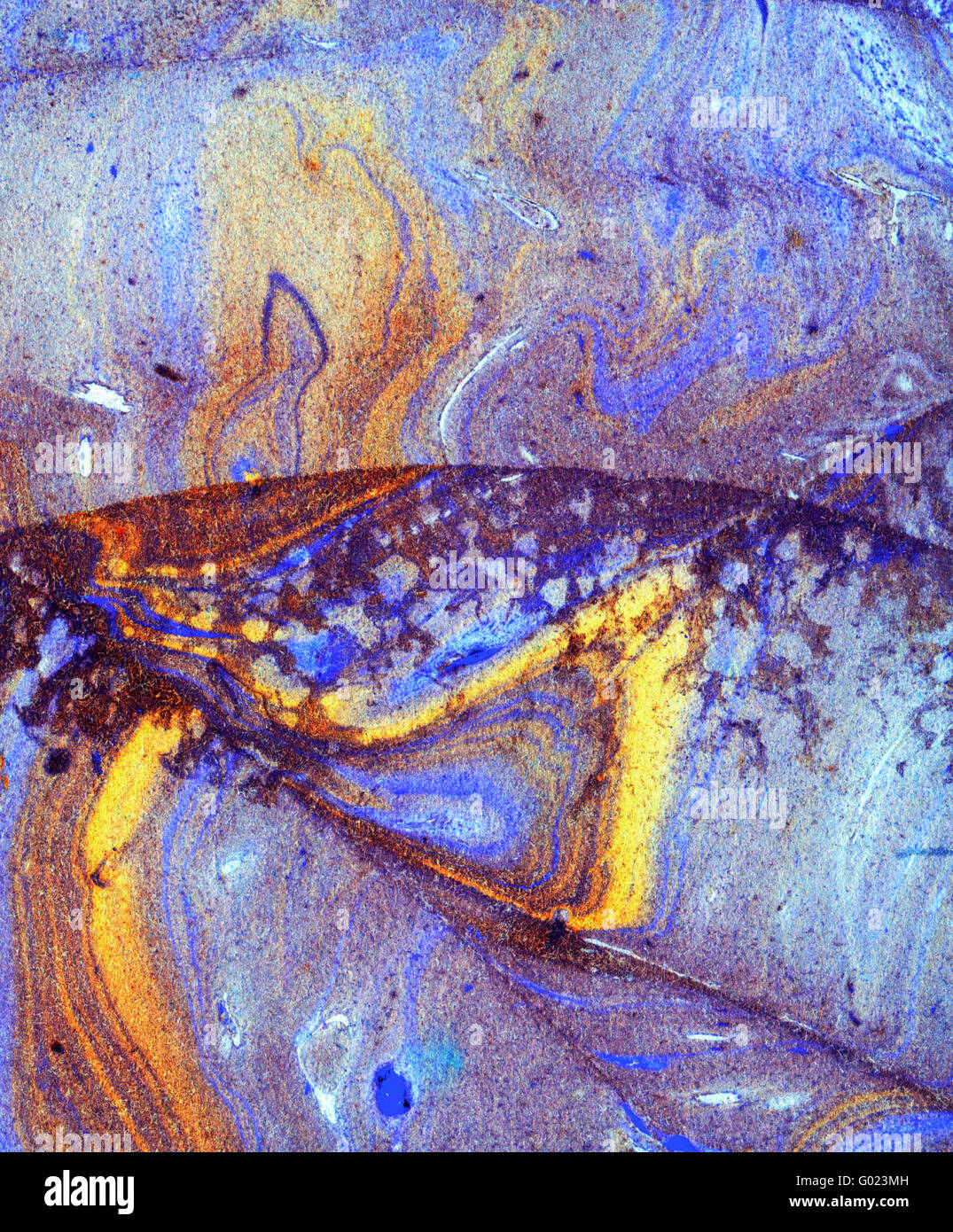 Abstract colorful hand painted background on watercolor paper Stock ...