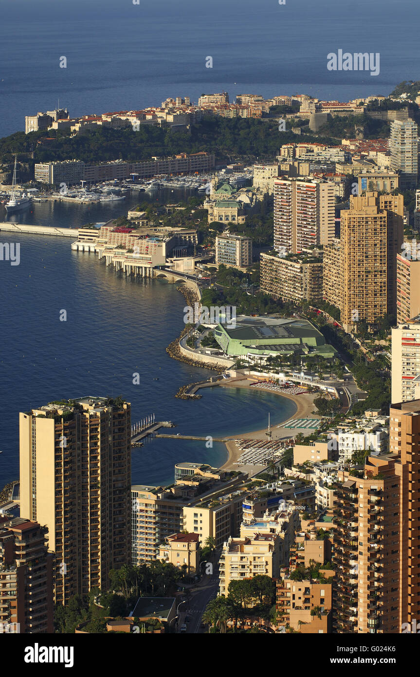 Fürstentum Monaco an der Cote d'Azur Stock Photo