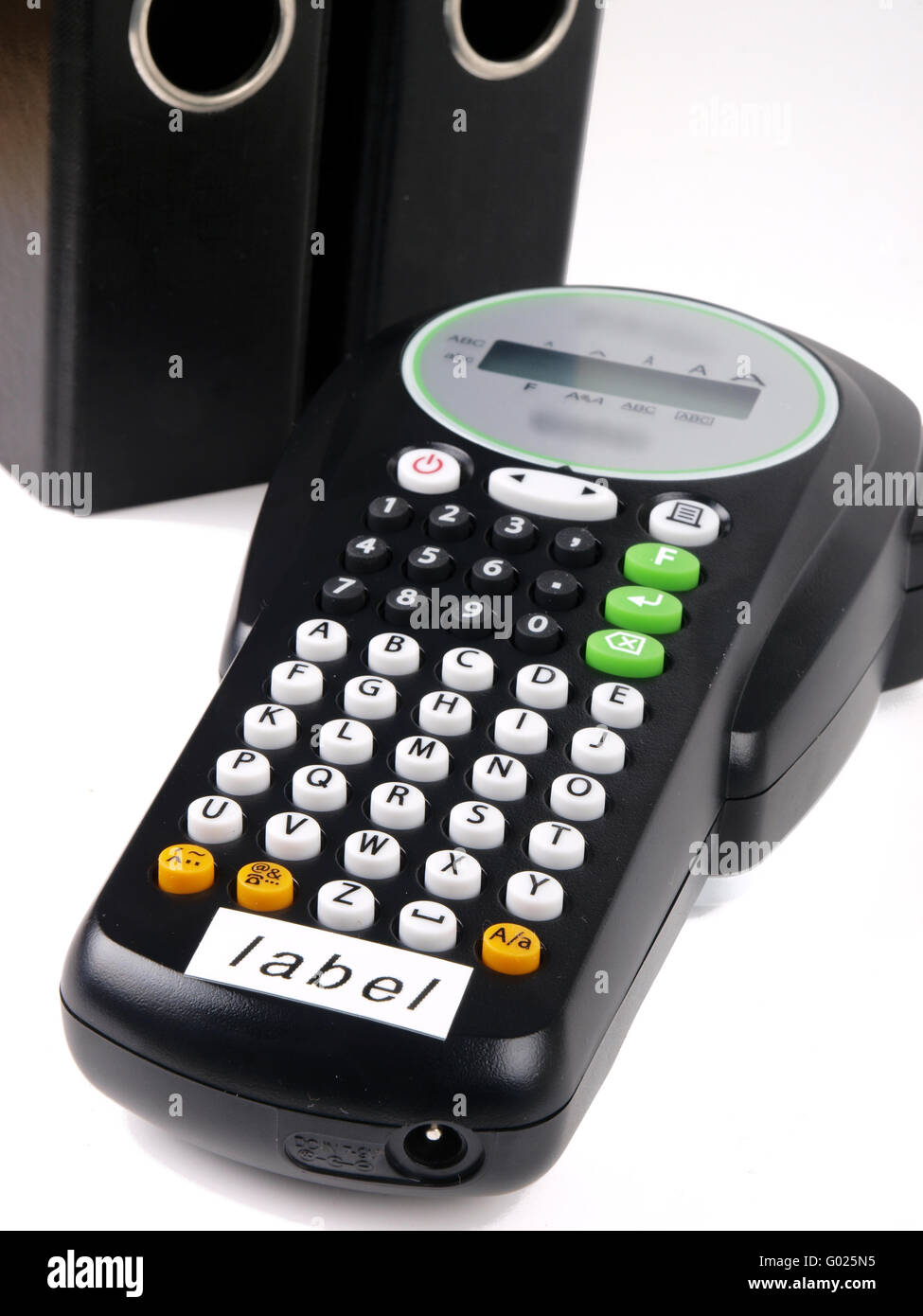 Electronic Label writer Stock Photo - Alamy