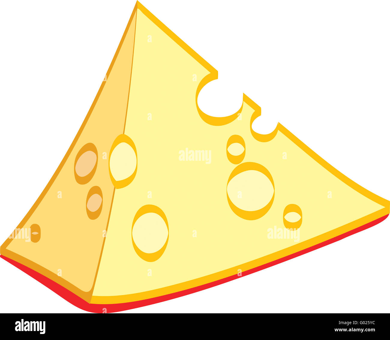 A piece of cheese Stock Photo Alamy
