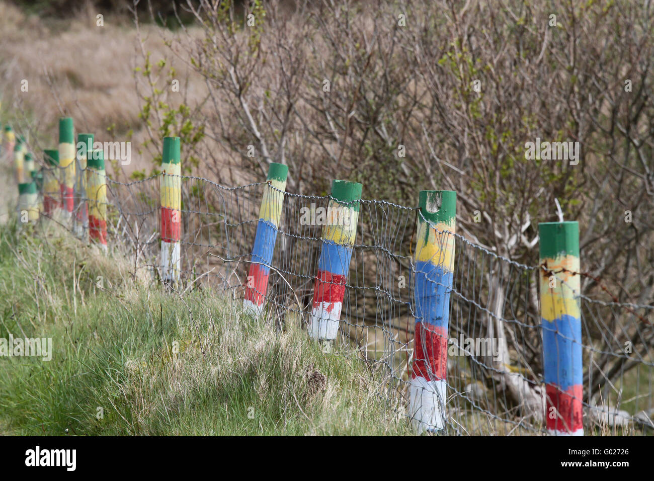 Line Side Fencing High Resolution Stock Photography and Images Alamy