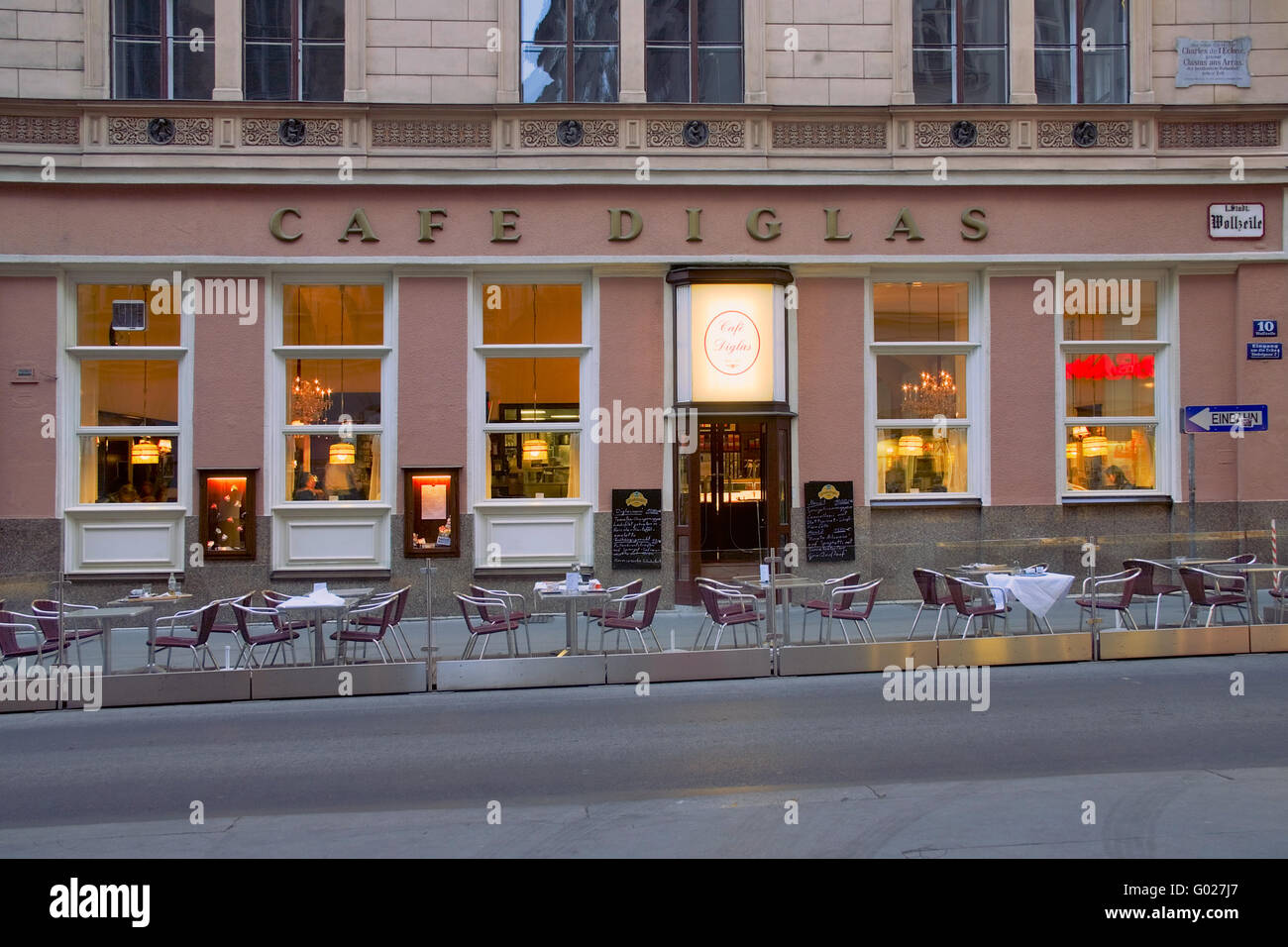 Cafe diglas wollzeile austria vienna hi-res stock photography and images -  Alamy