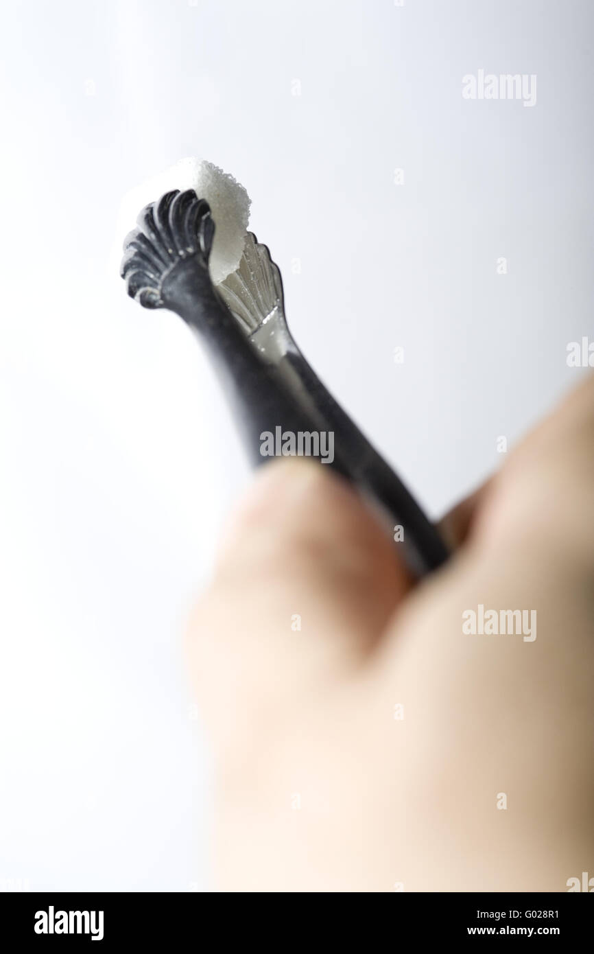 Sugar cubes eat High Resolution Stock Photography and Images Alamy