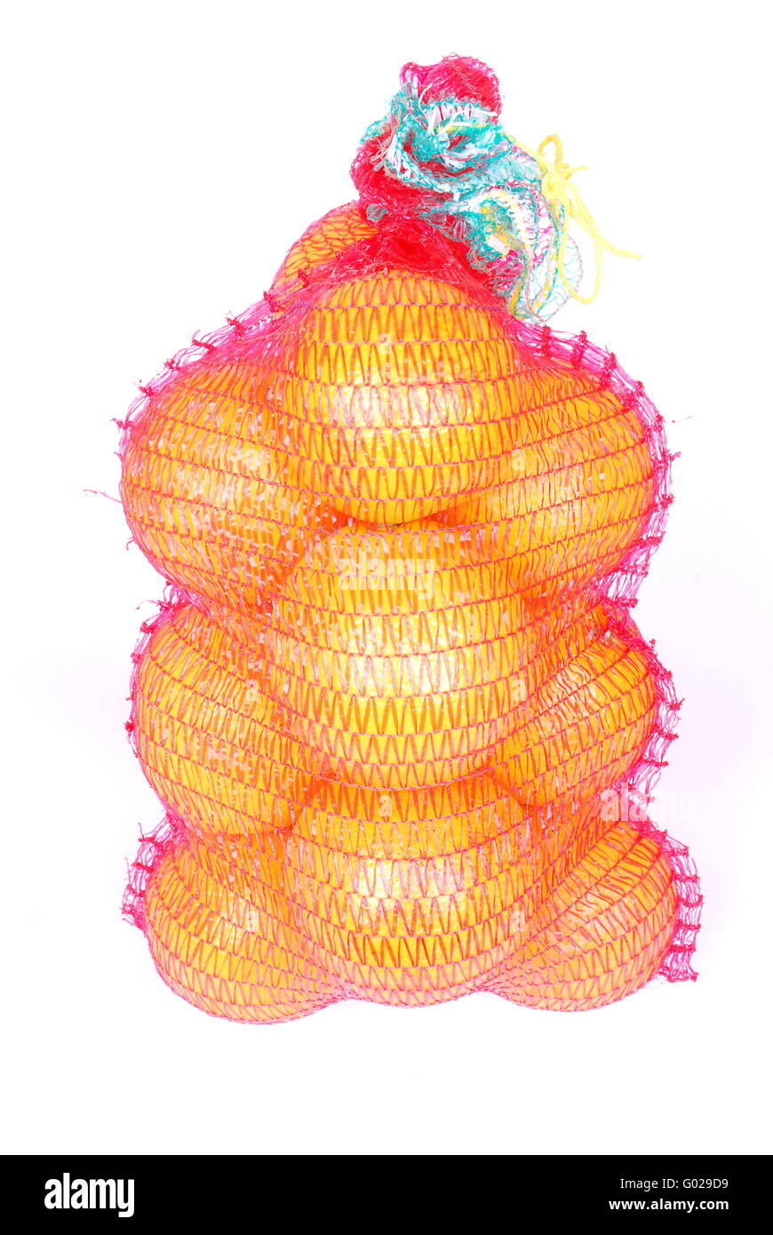 Bag of oranges Stock Photo Alamy