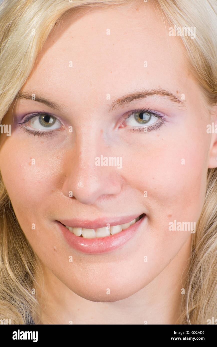 young blonde woman Stock Photo - Alamy