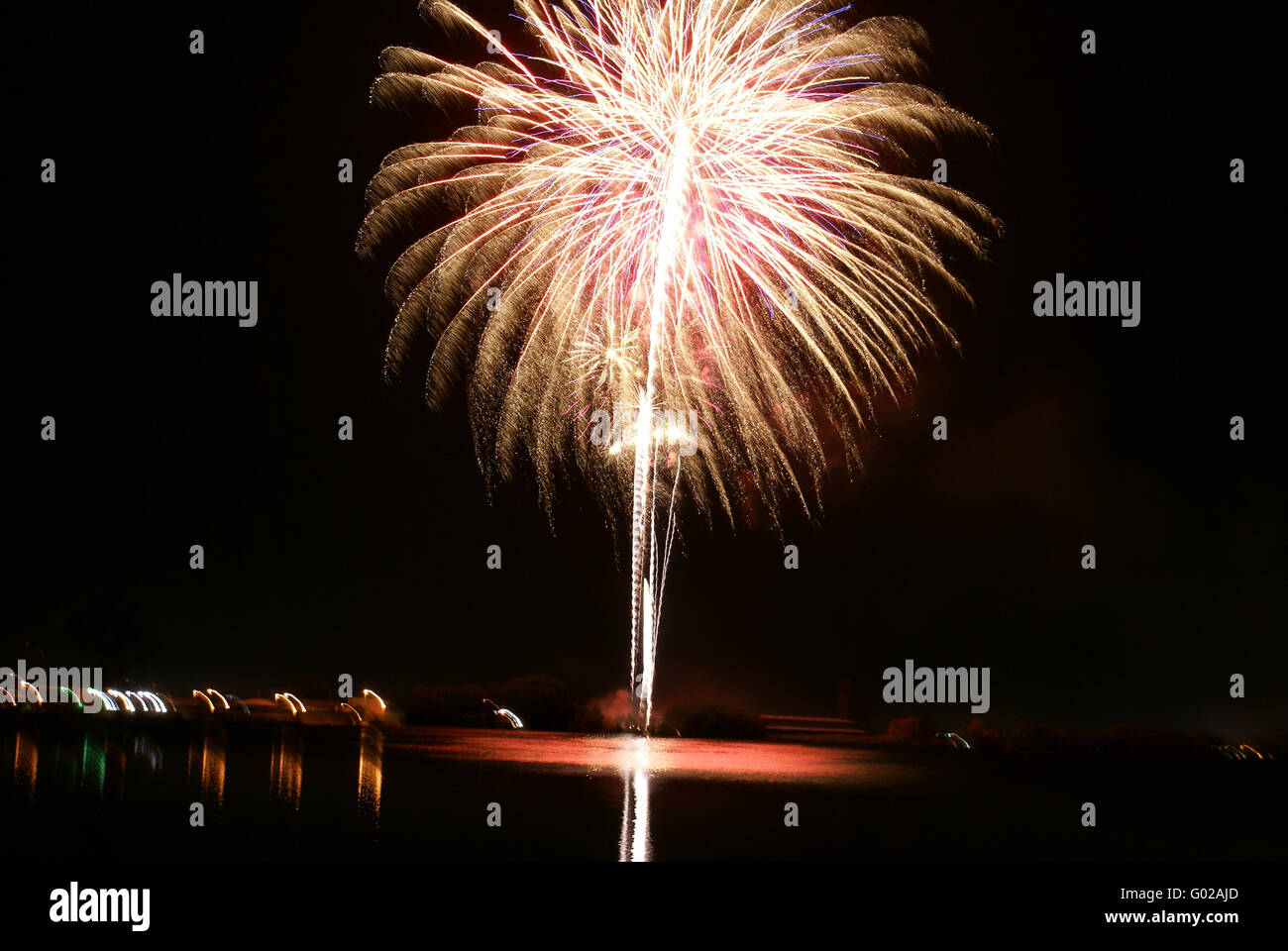 Lake Siskiyou Fireworks, held every year on night of 4th of July