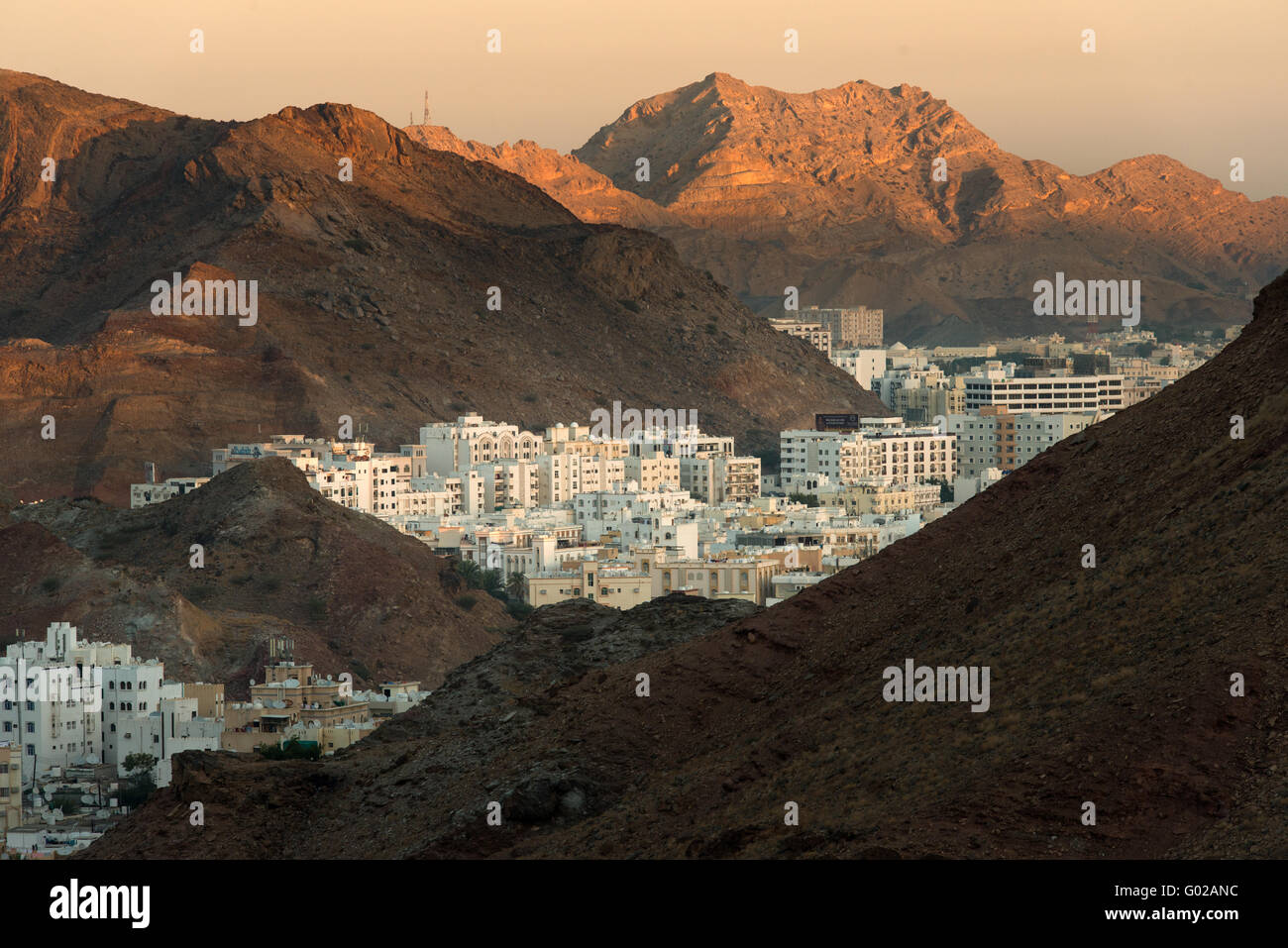 Muscat, capital of Oman. Stock Photo
