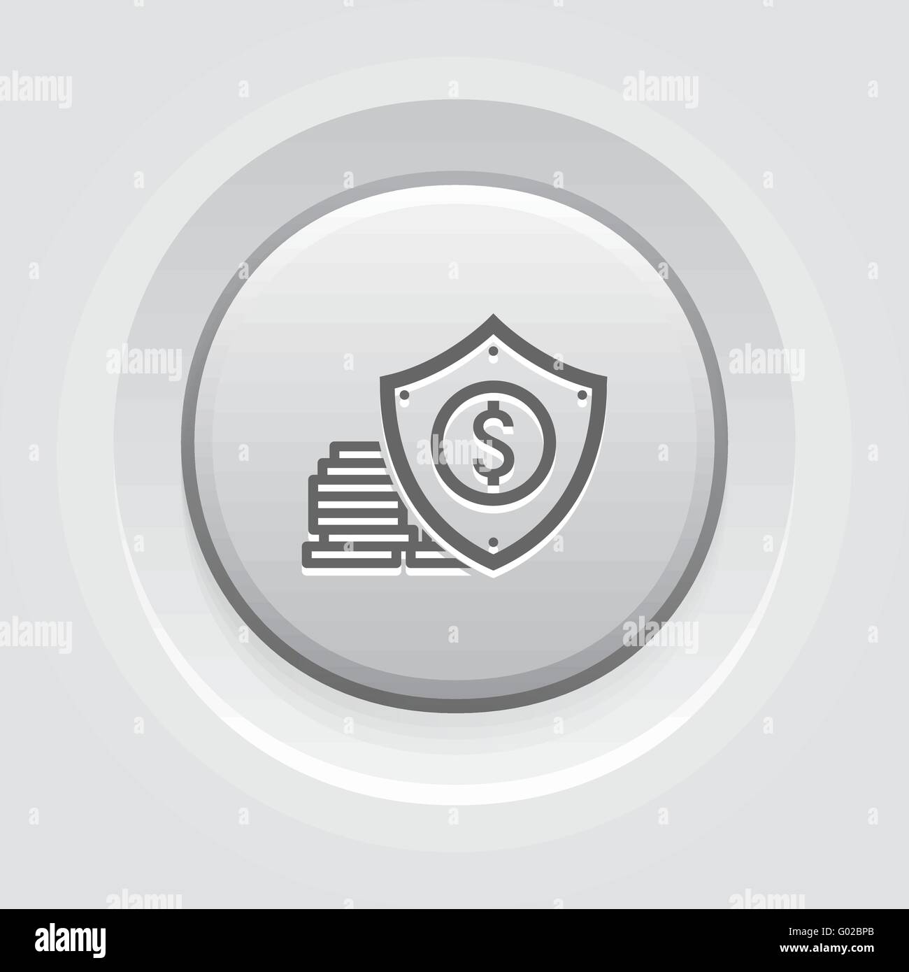 Money Protection Icon Stock Vector Image & Art - Alamy
