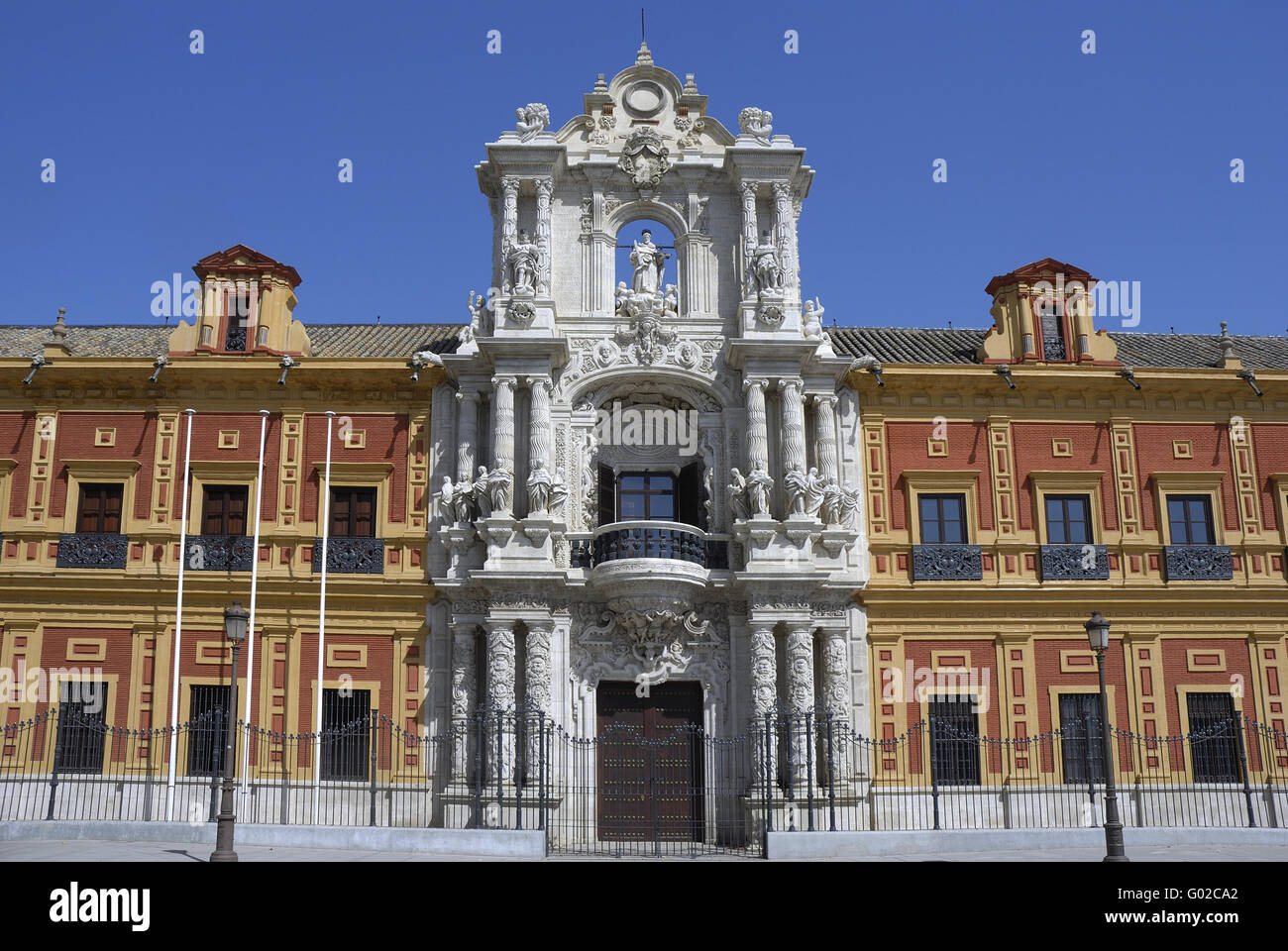 Palace of San Telmo Stock Photo