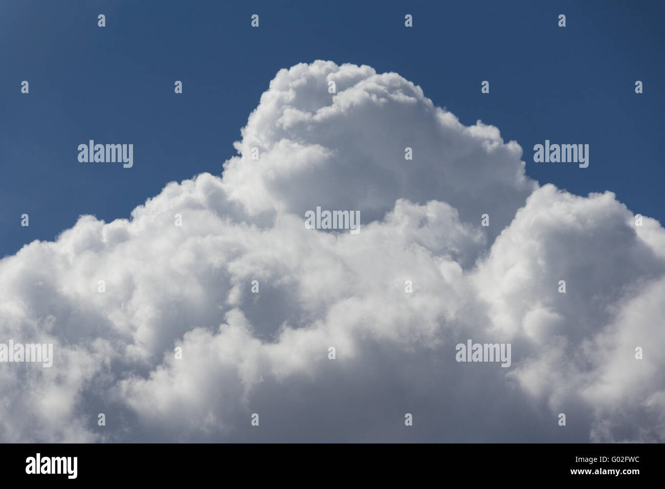 blue sky and white cloud - cloudscape detail Stock Photo - Alamy