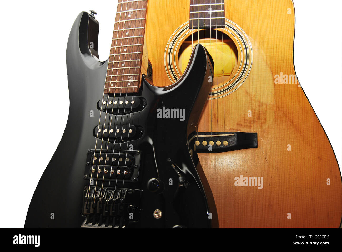 Two guitar Stock Photo