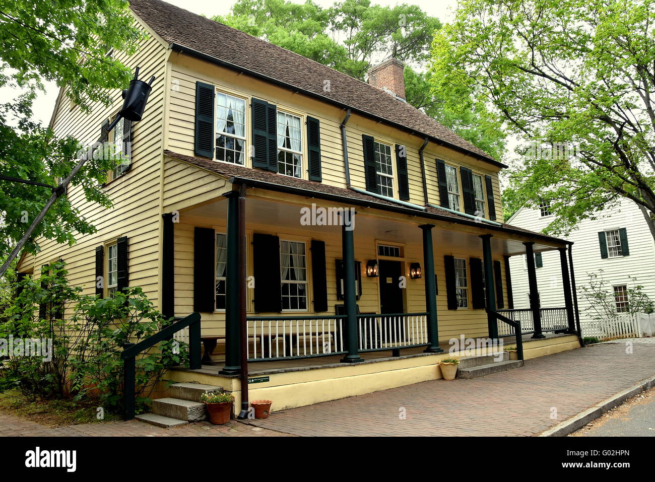 Old Salem, North Carolina Old Salem Tavern still serves colonial era