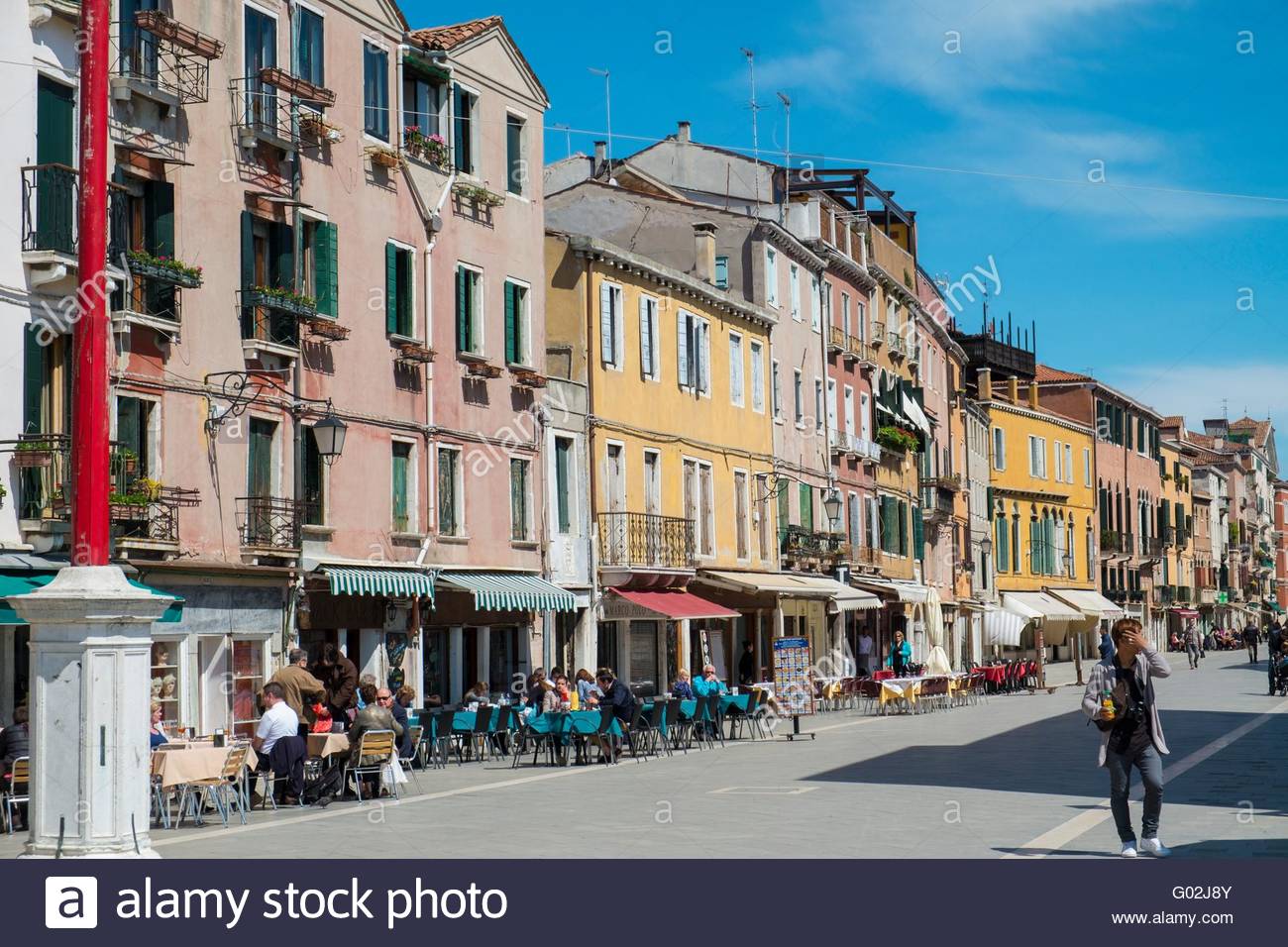 Via Garibaldi Venice High Resolution Stock Photography and Images Alamy