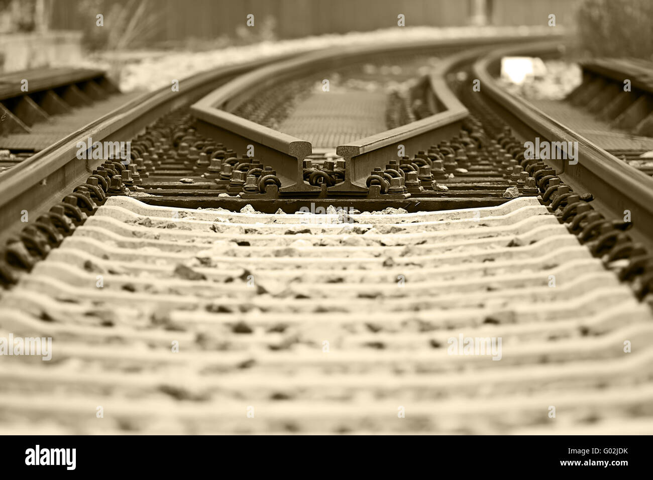 Railway Stock Photo