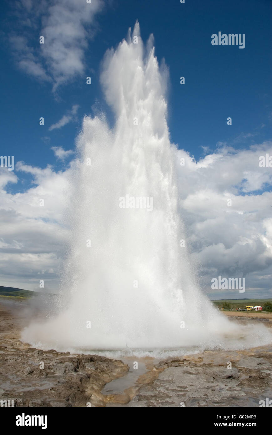 geyser Stock Photo