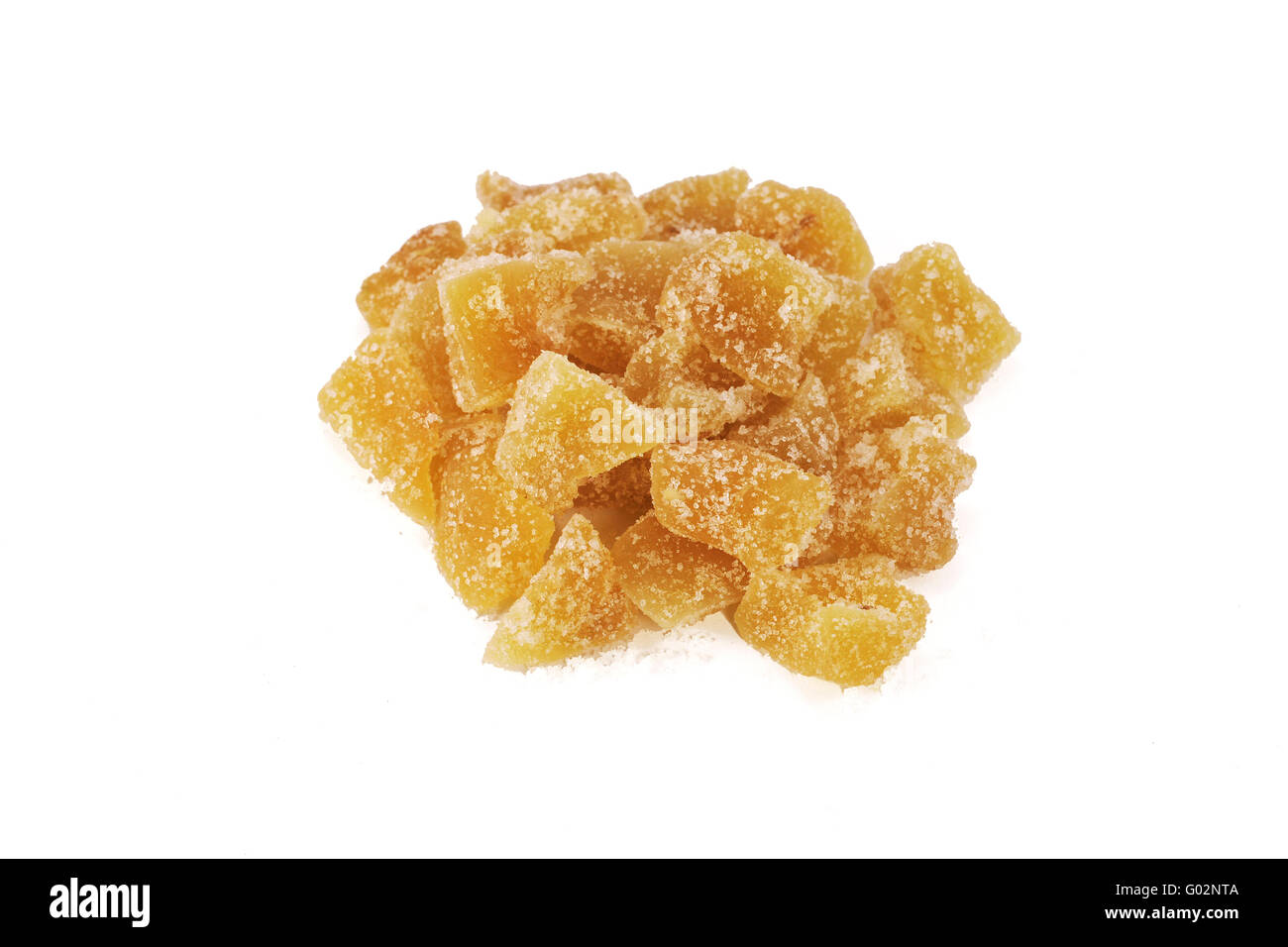 Candied Ginger Stock Photo