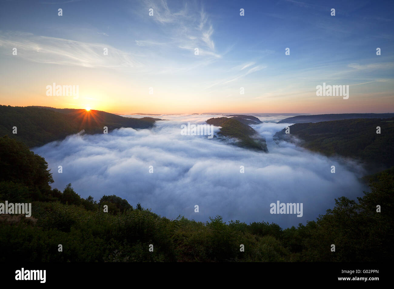 Flussschleife hi-res stock photography and images - Alamy