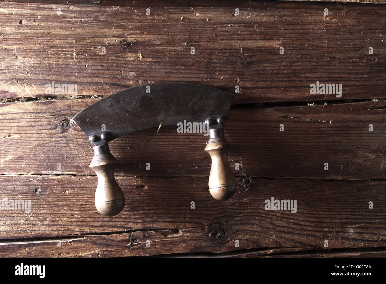 old chopping knife Stock Photo