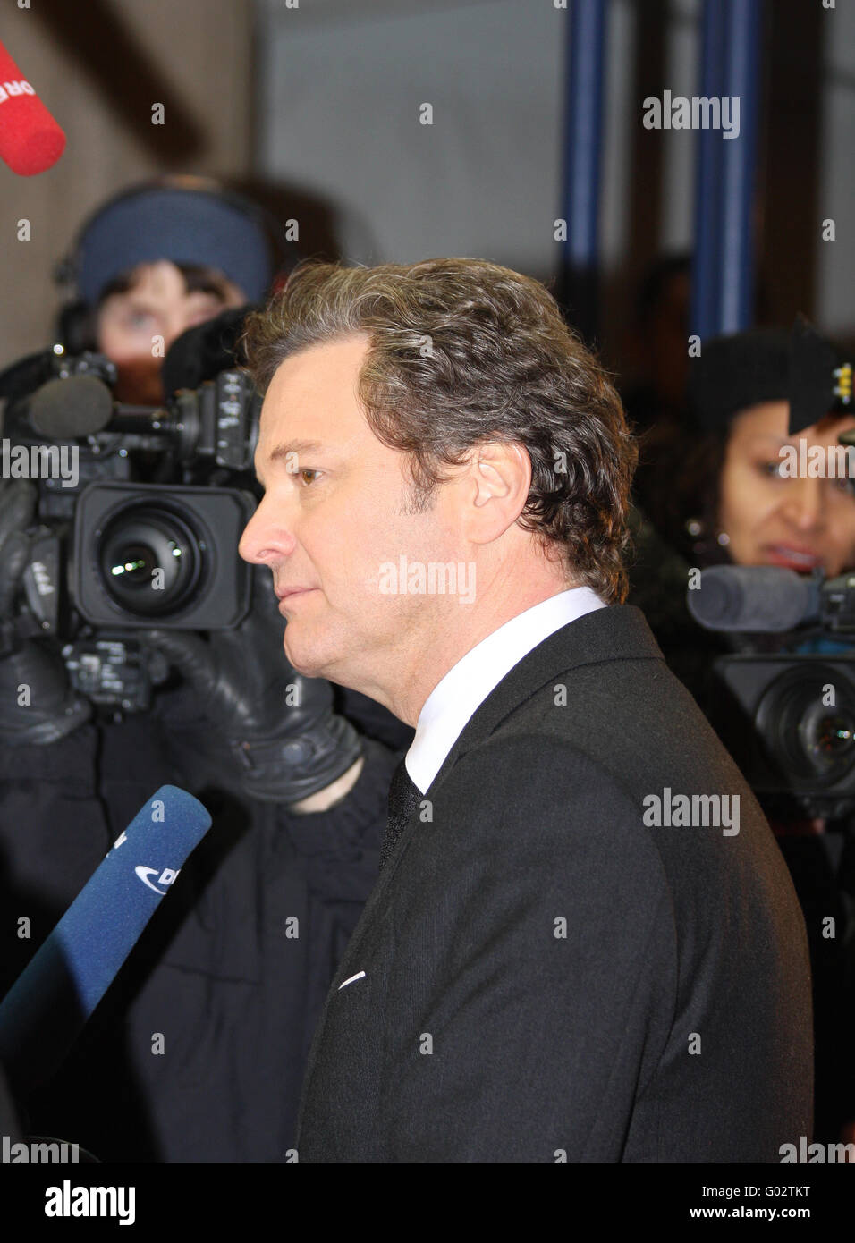 Berlinale 2011: Colin Firth - The King's Speech Stock Photo