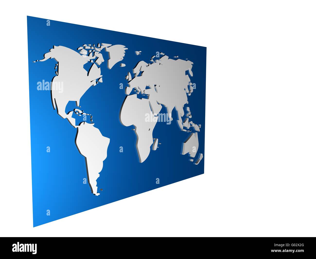 World Map Stock Photo Alamy - World Map G02X2G