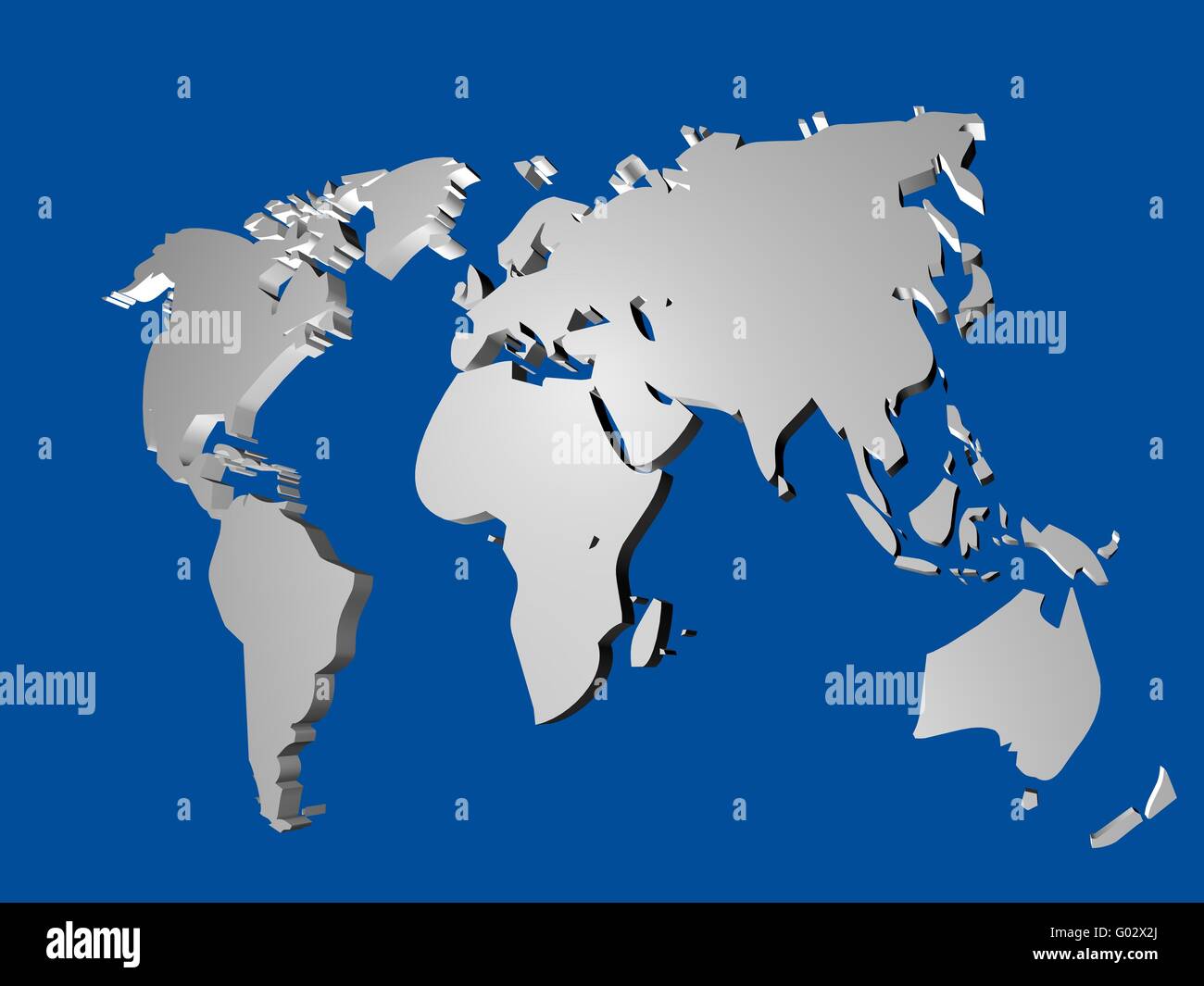 World Map Stock Photo Alamy - World Map G02X2J