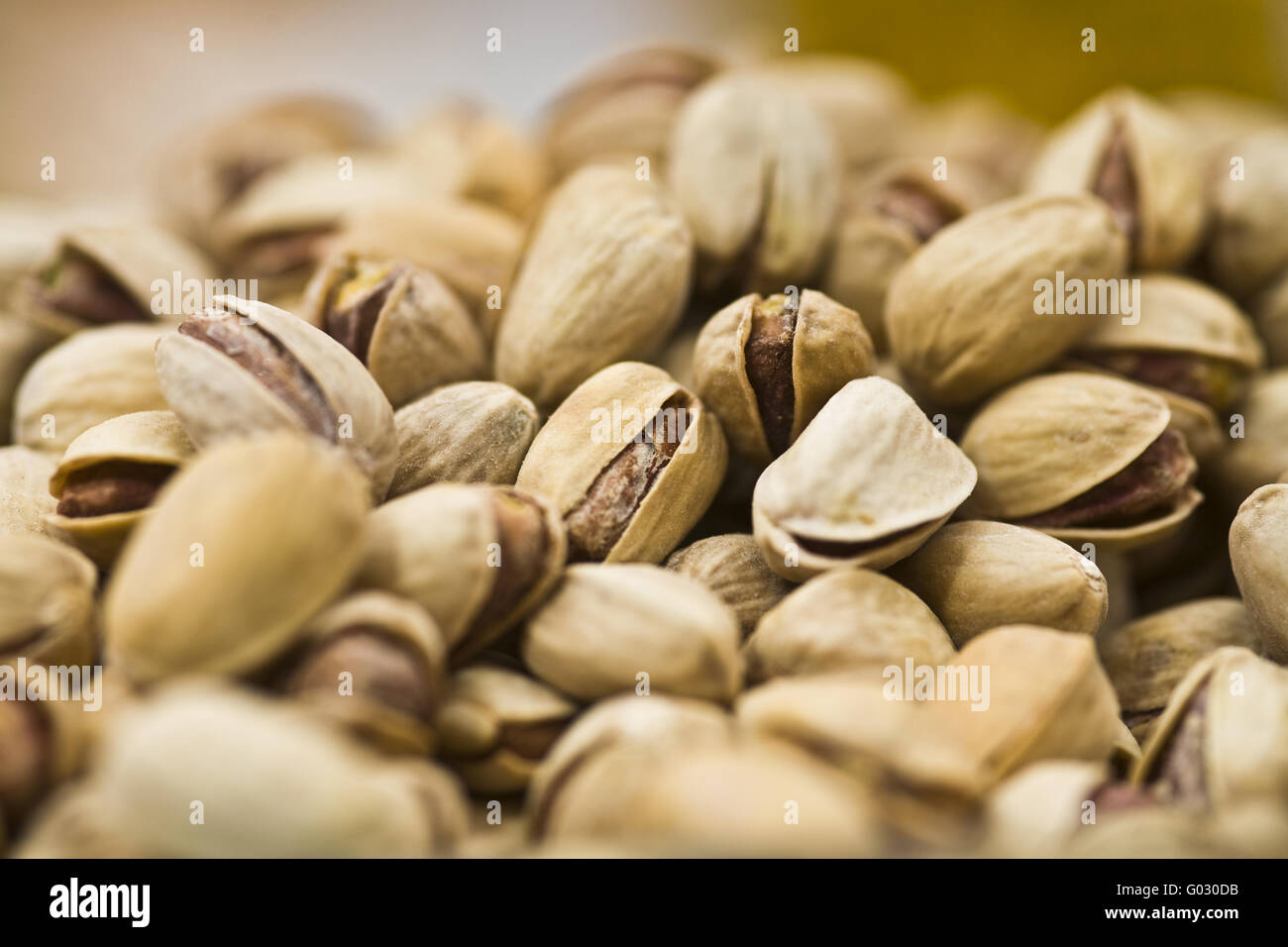 roast pistachios Stock Photo