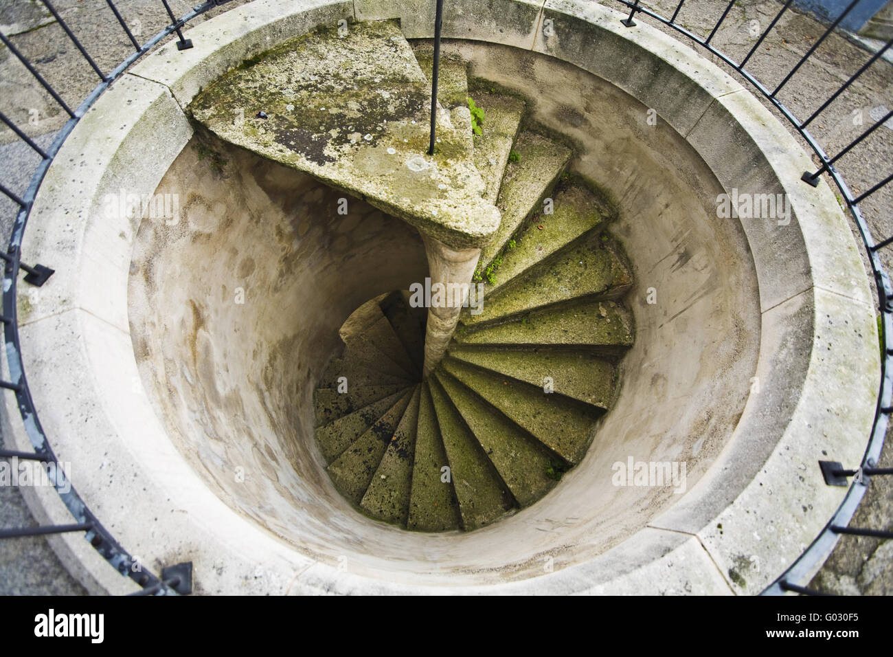 circular staircase Stock Photo