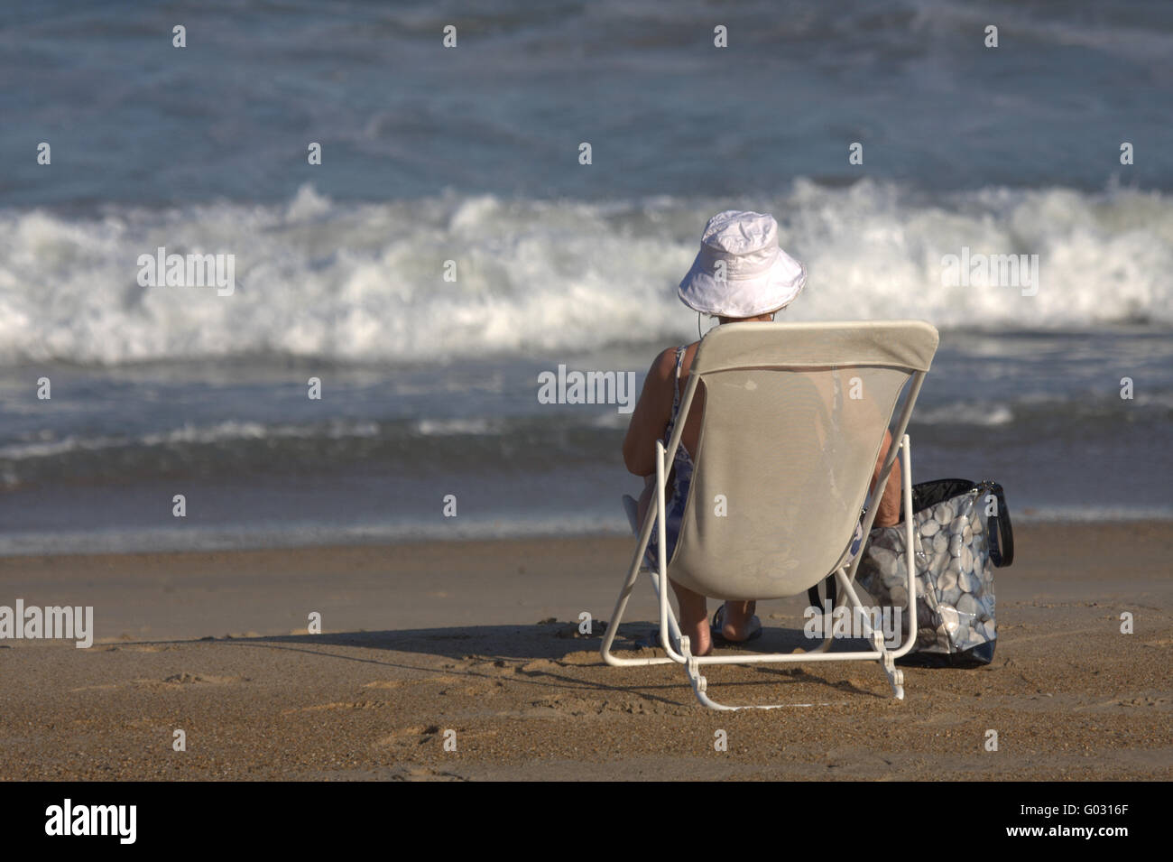 Lady on a chair hi-res stock photography and images - Alamy