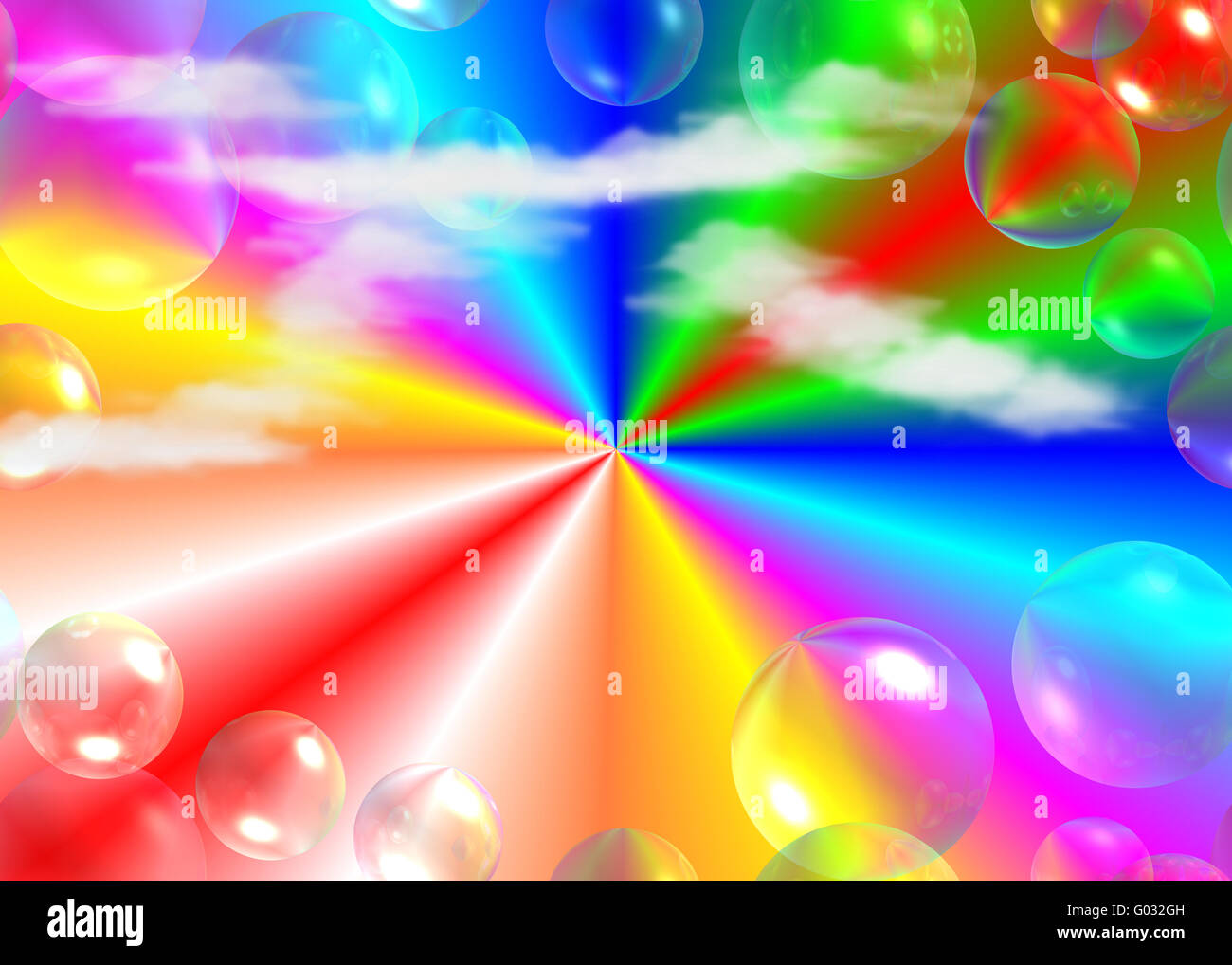 rainbow color photography