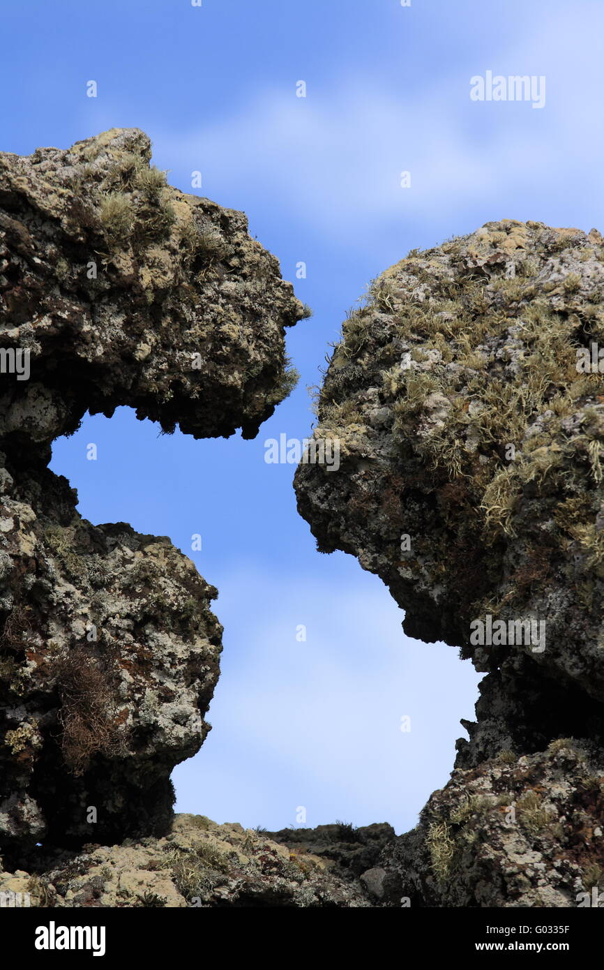 Volcanic rock Stock Photo