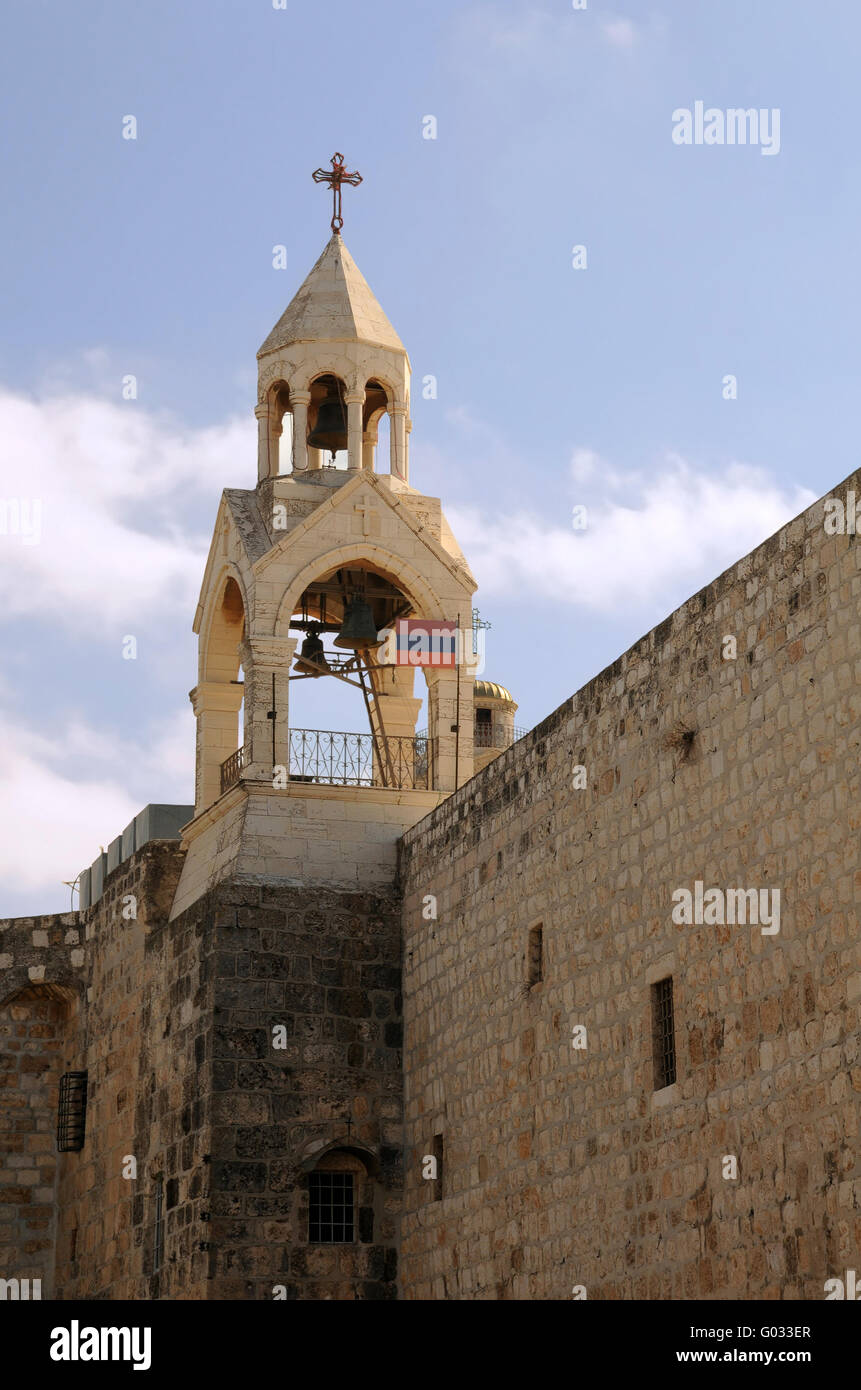 Bell tower bethlehem church nativity hi-res stock photography and ...