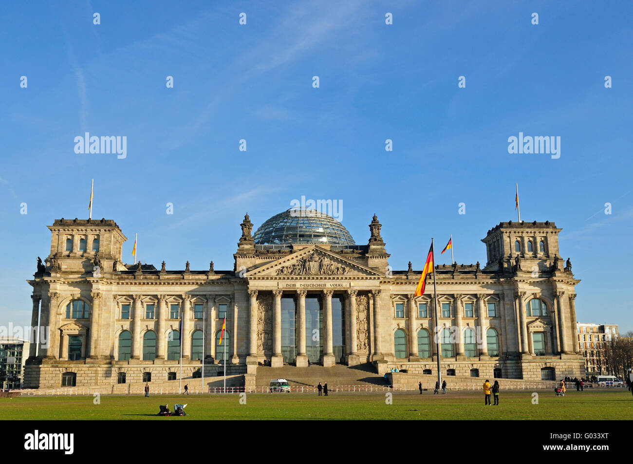 Reichstag Building (Berlin) Stock Photo