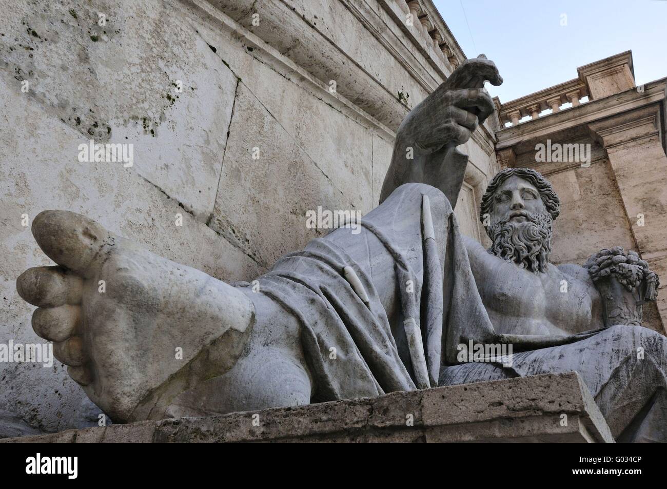 Statue made by Michelangelo in Rome Stock Photo Alamy