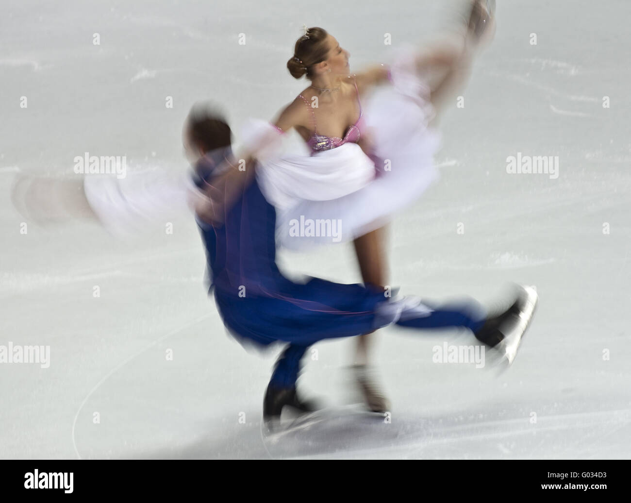 Ice dancing Typical Stock Photo Alamy