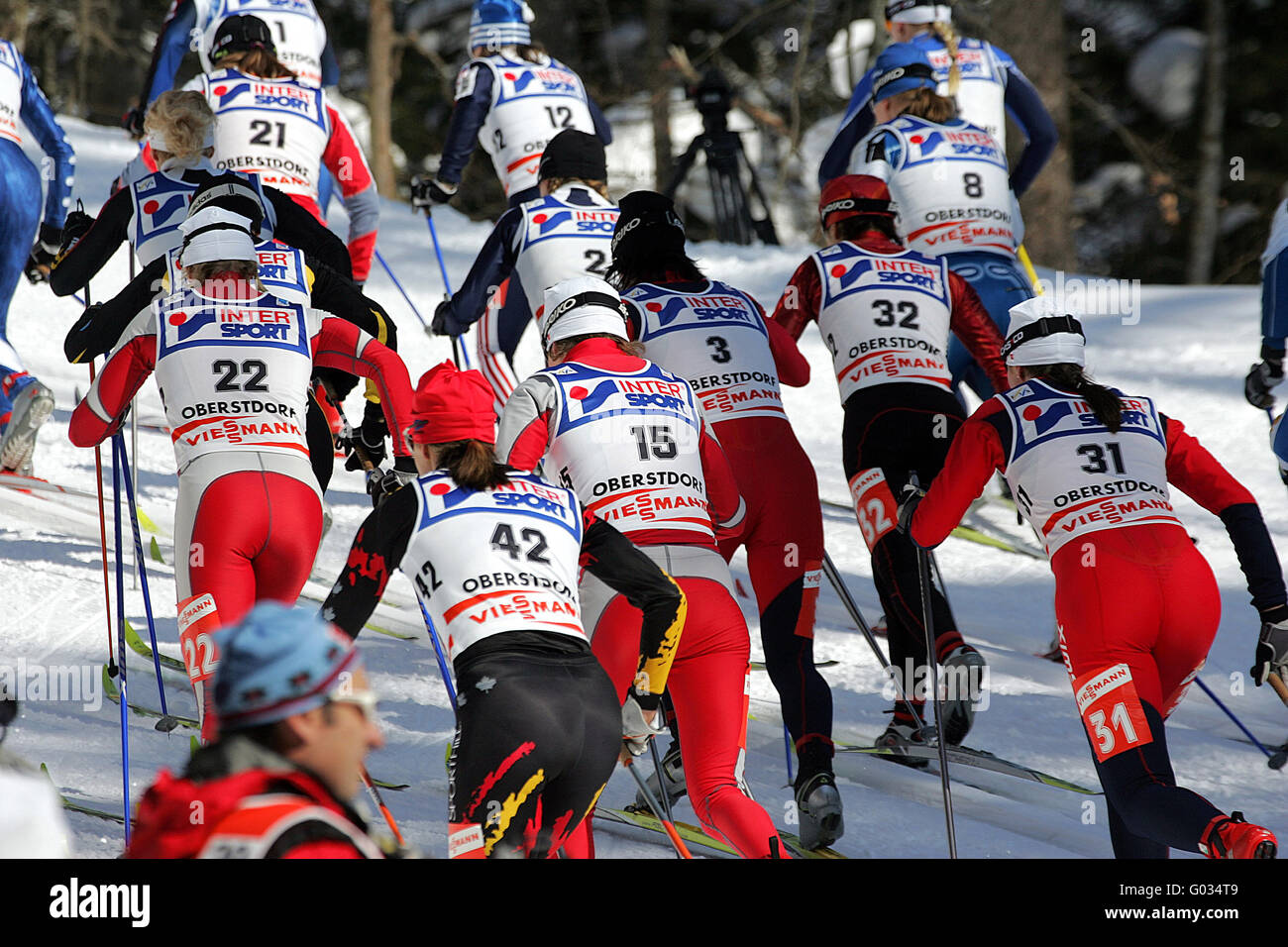 CrossCountry Skiing, Women Stock Photo Alamy