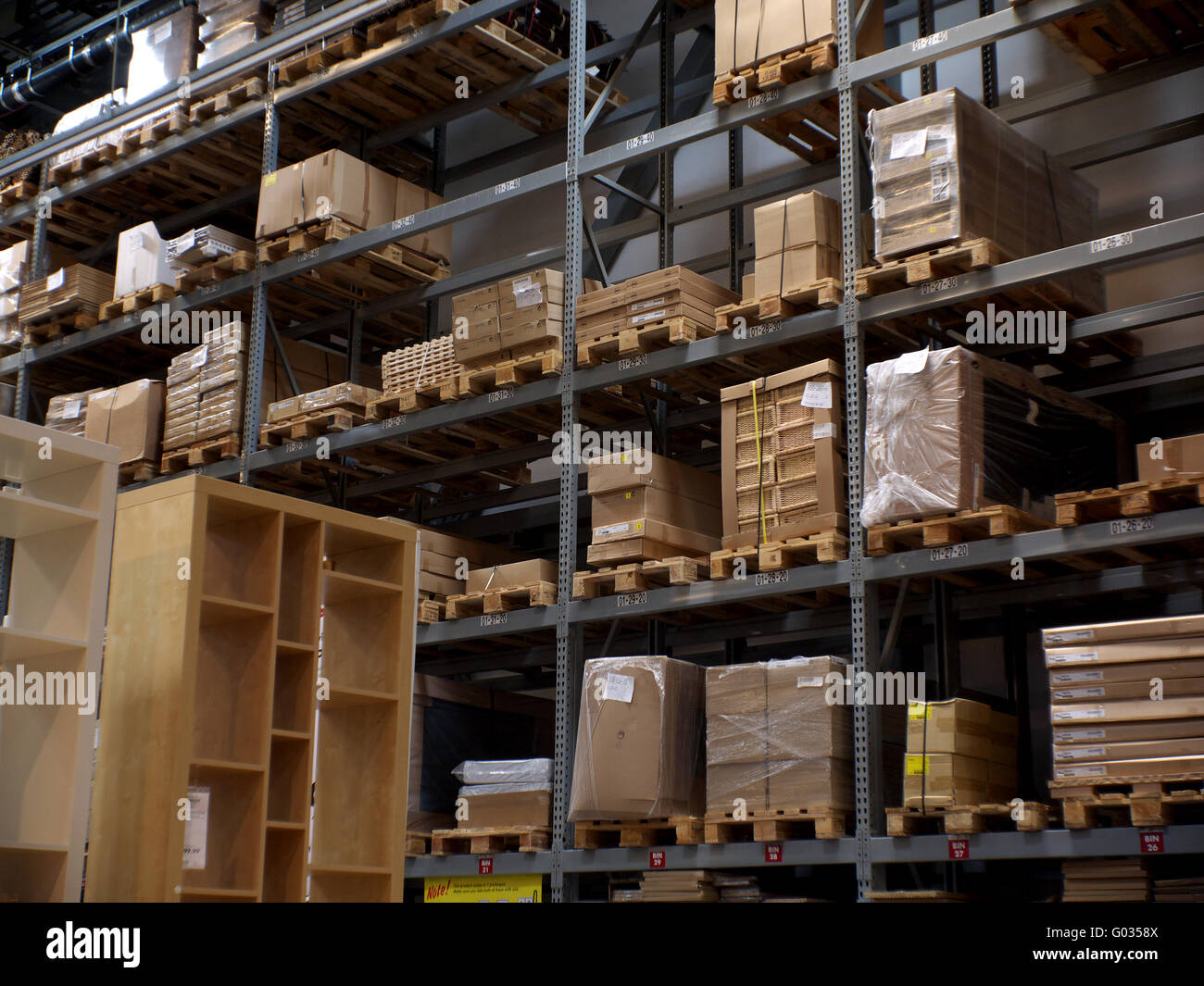Furniture Delivery Warehouse Stock Photo Alamy Furniture Delivery Warehouse Stock Photo Alamy